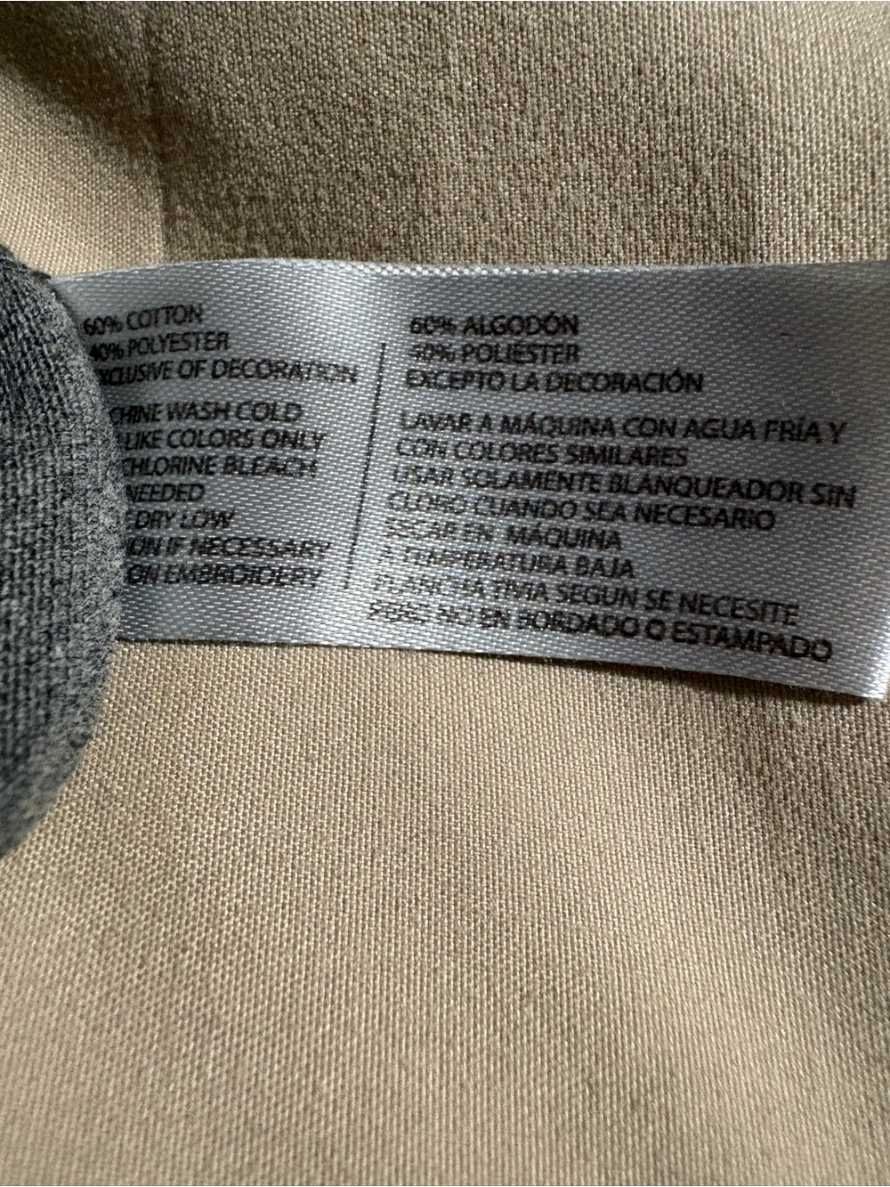 U.S. Polo Assn. Boys Gray Polo Shirt XL (14–16) #3 Sleeve Patch - Picture 7 of 8